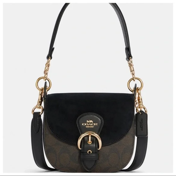 ✨POSH LIVE GIVEAWAY✨Coach Signature coated bag - Picture 1 of 5